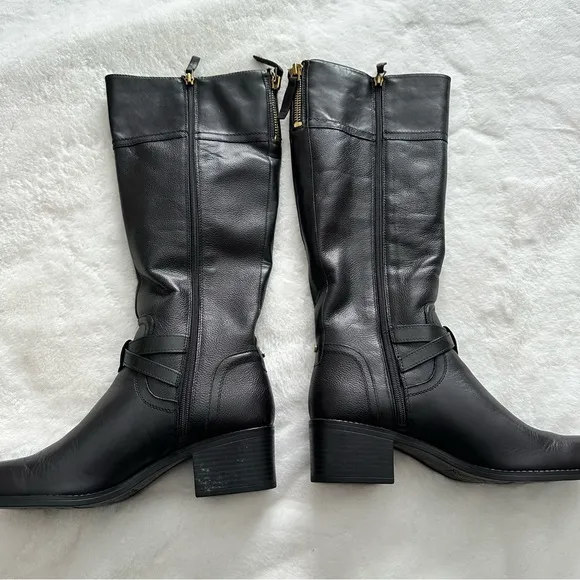 Franco Sarto Women’s Size 11 Black Lapis Riding Boots