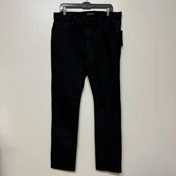 Frank &amp;‎ Oak Mens The Slim Dylan Jean in Black sz 36x34 NWT