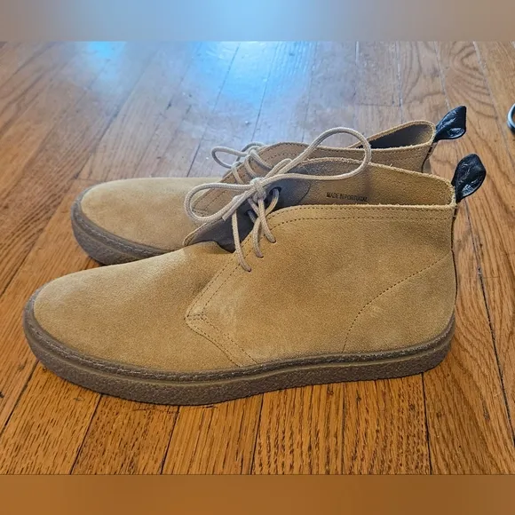 Fred Perry NWO BOX Hawley Suede Desert Boots Size 8