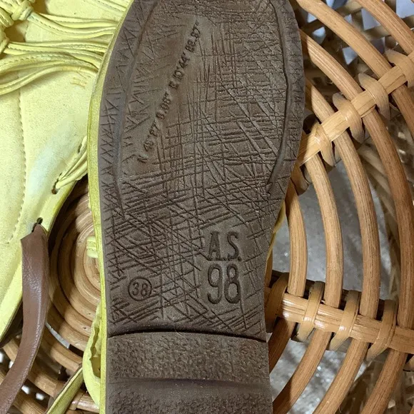 Free People A.S.98 Marin Strappy Sandals 38 NEW