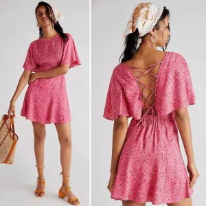 Free People Florence Mini Dress - Femme Combo