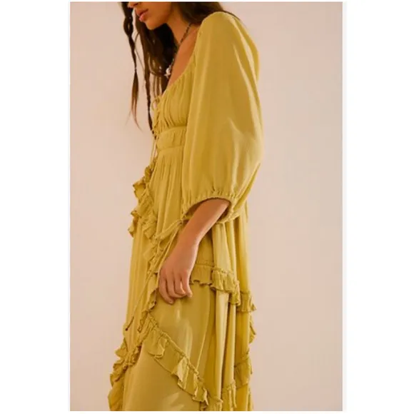 Free People In Your Dreams Maxi Dress Small NEW