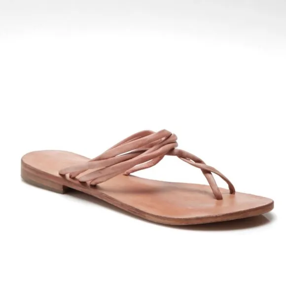 Free People Kayla Soft Strappy Sandals - Sweetheart Sunrise
