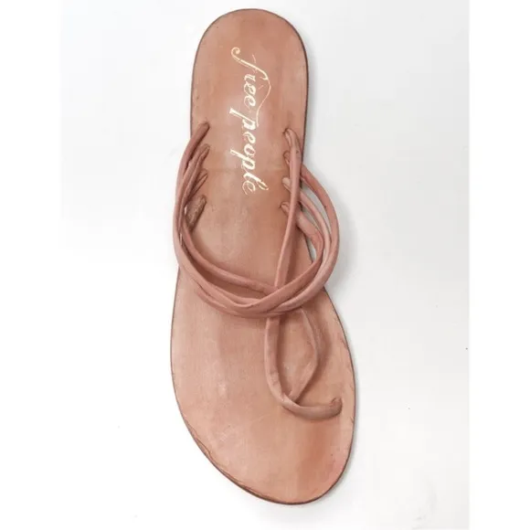 Free People Kayla Soft Strappy Sandals - Sweetheart Sunrise