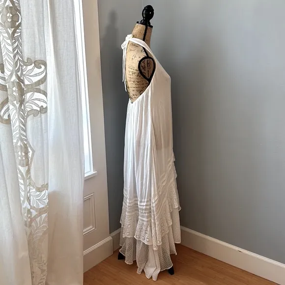 Free People • NWT Endless Summer Slice of Heaven Ivory White Maxi Dress Size S