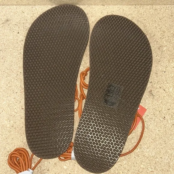 Free People So Strappy Sandals - Sunset Orange (S1)