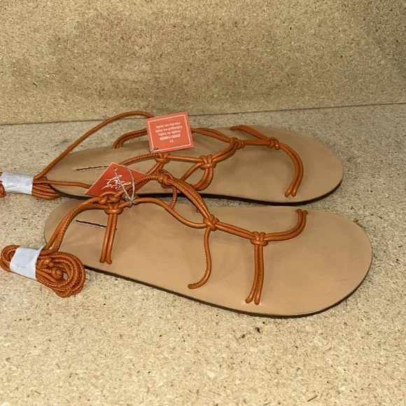 Free People So Strappy Sandals - Sunset Orange (S1)