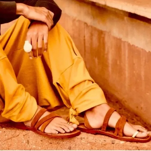 Free People Suede Sandals