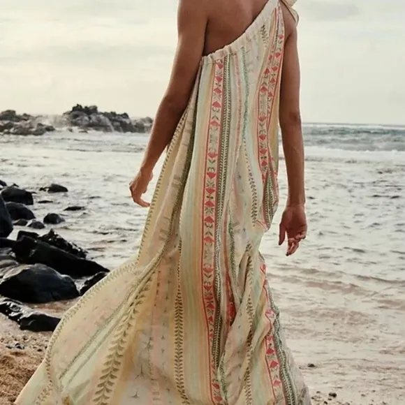 Free People Tova Maxi Dress Size L