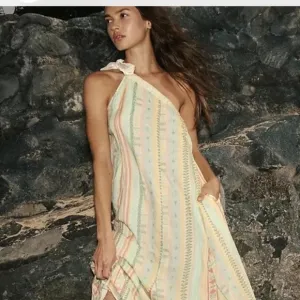 Free People Tova Maxi Dress Size L