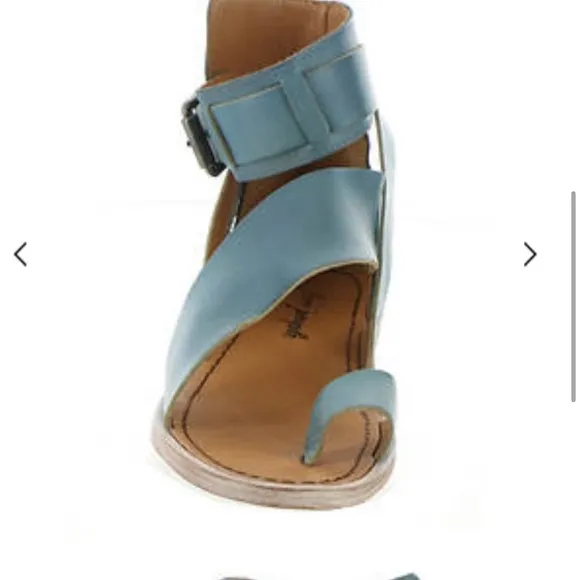 Free People Vale Strappy Boot Sandal Marine Blue NIB Sz 36 (5.5-6) Ret $168
