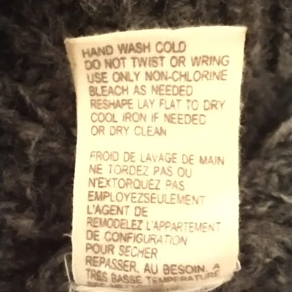 FREE PEOPLE wool poly blend sweater dress/top