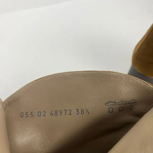 FRENCH SOLE NY FS/NY Eva Bootie in Luggage Suede Size 8.5