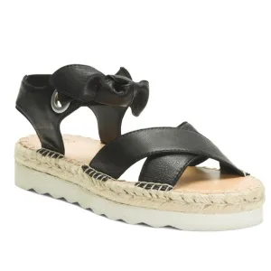 Frye &amp; Co Lula Bow Espadrille Platform Sandals