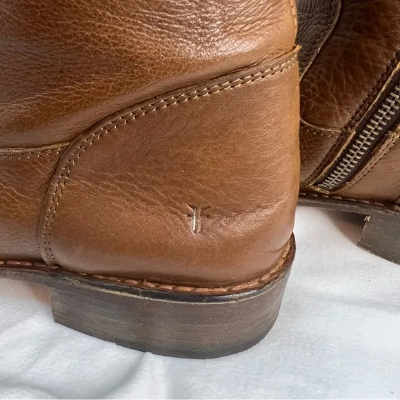 FRYE &quot;Shirley&quot; Over-the-Knee Cognac  Riding Boots Size 9