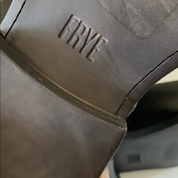 Frye black riding boots size 6.5