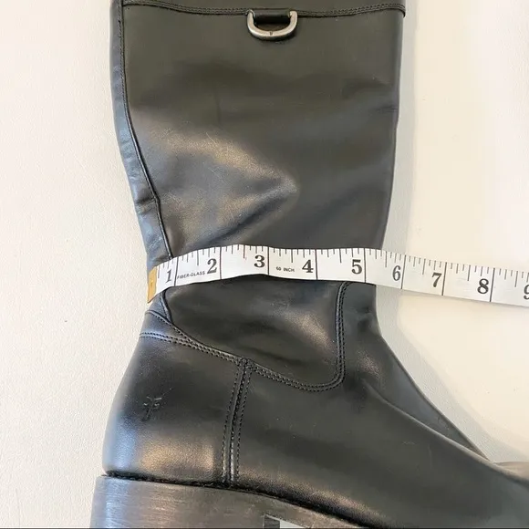 Frye black riding boots size 6.5