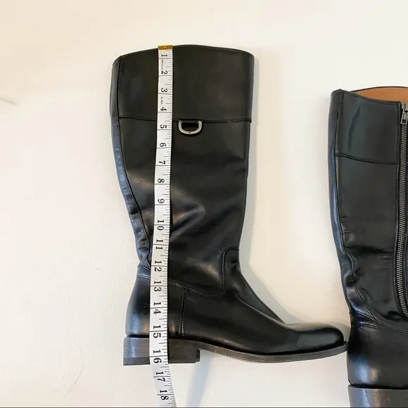 Frye black riding boots size 6.5
