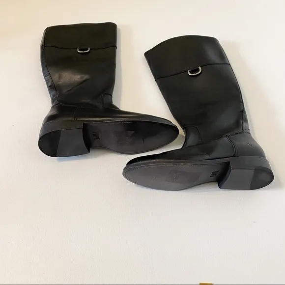 Frye black riding boots size 6.5