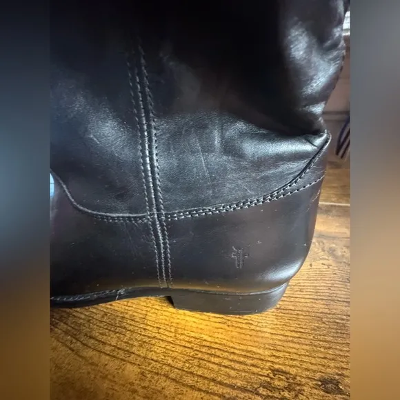 Frye Boots Frye Melissa Button Riding Boot Women’s 8B knee high black boots