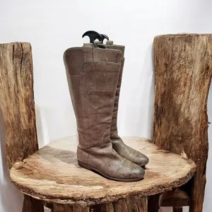 FRYE Boots Women's Leather PAIGE Knee High EQUESTRIAN Riding Boots Size 10 B