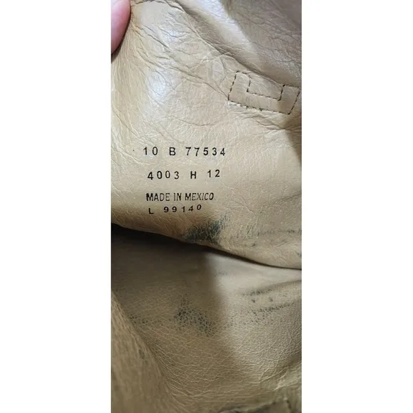 FRYE Boots Women's Leather PAIGE Knee High EQUESTRIAN Riding Boots Size 10 B