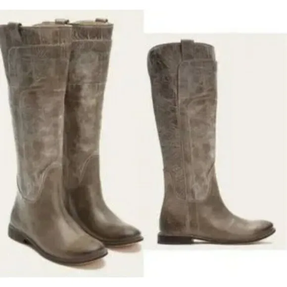FRYE Boots Women's Leather PAIGE Knee High EQUESTRIAN Riding Boots Size 10 B
