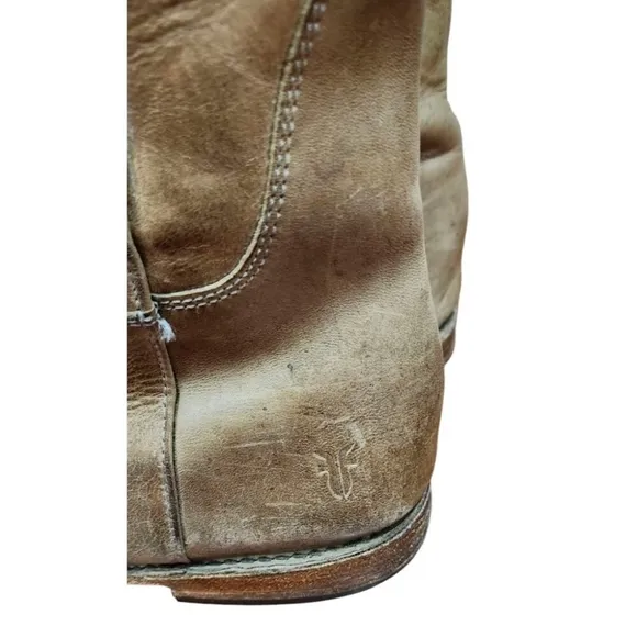 FRYE Boots Women's Leather PAIGE Knee High EQUESTRIAN Riding Boots Size 10 B
