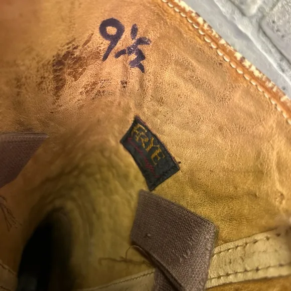 Frye Brown Leather Riding Boots Timeless Design