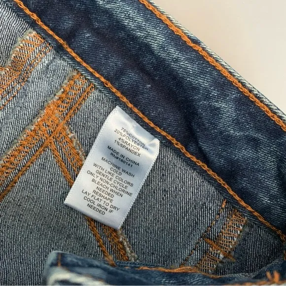 Frye Button Down Stretch A-Line Mini Denim Jean Cowgirl Western Skirt 10