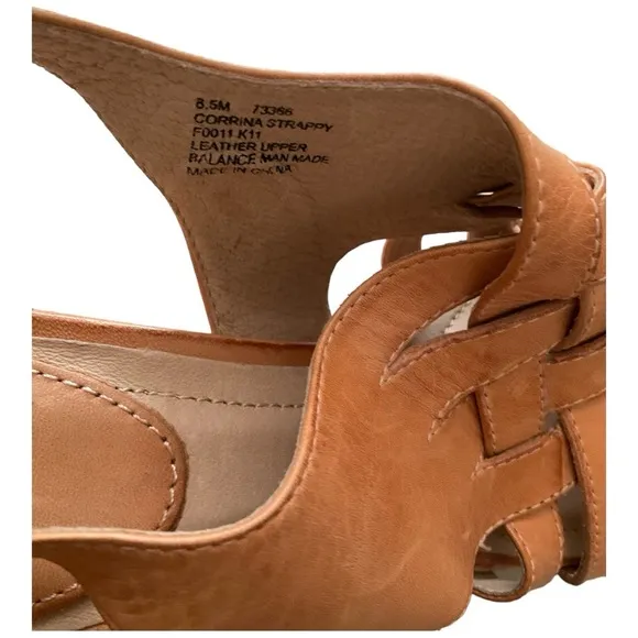 Frye Corrina Strappy Wedge Sandals Size 8.5