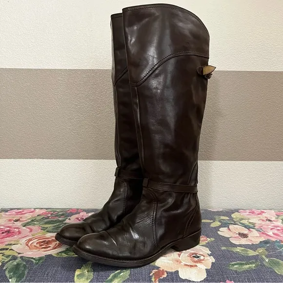 Frye Dorado 77561 Leather riding boots size 9