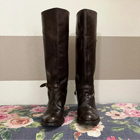 Frye Dorado 77561 Leather riding boots size 9