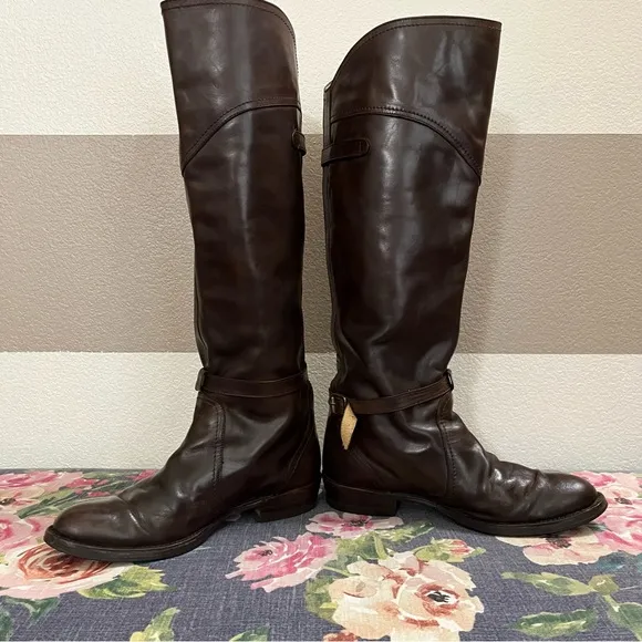 Frye Dorado 77561 Leather riding boots size 9