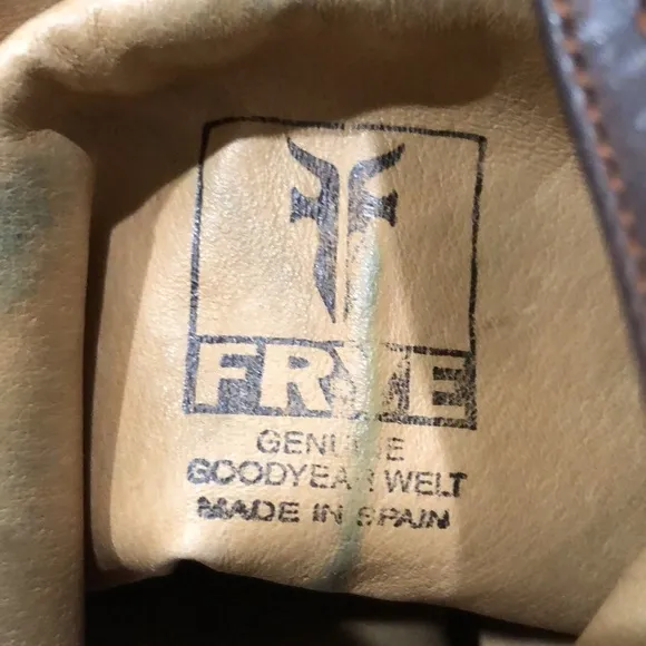 Frye Dorado Riding Boots Size 8 Dark Brown