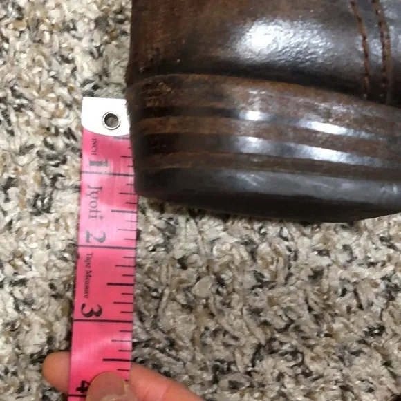 Frye Dorado Riding Boots Size 8 Dark Brown