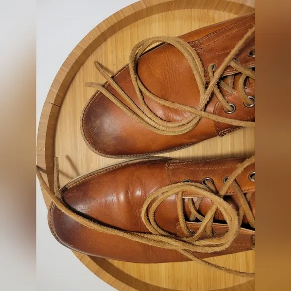 FRYE ERIC LACEUP BOOTS WITH SPONGE SOLES MENS SZ 13