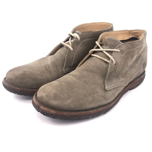 Frye Hudson Crepe Sole Chukka Boots 10.5D
