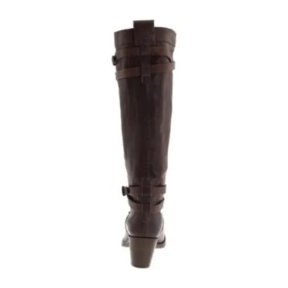 Frye Jane Harness Moto Riding Boots Thursday Ugg Steve Madden marc fisher Dingo