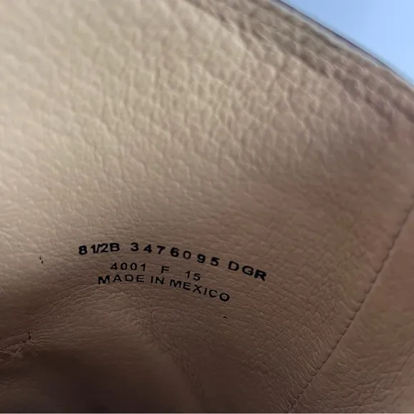 FRYE Jayden Button Tall Riding Boots Brown Leather Women's Size 8.5B