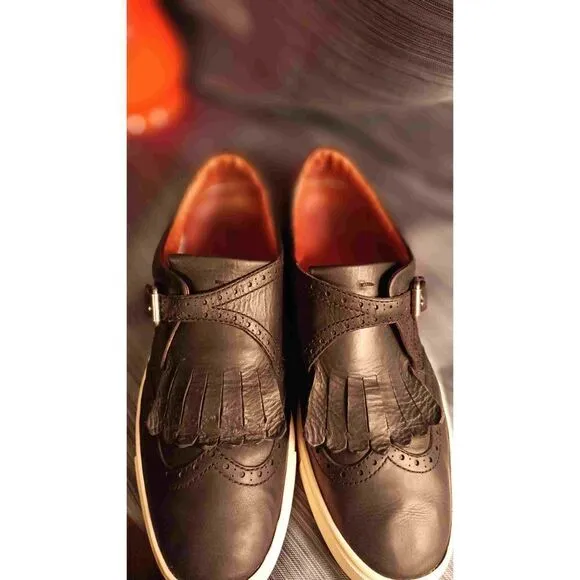 Frye leather loafers slip on shoes