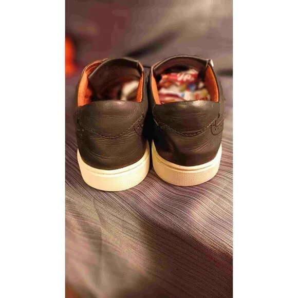 Frye leather loafers slip on shoes