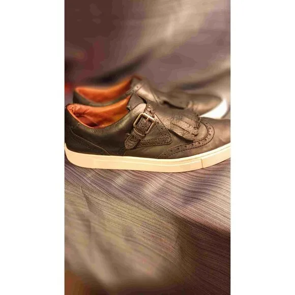 Frye leather loafers slip on shoes