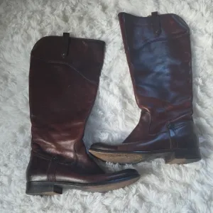 FRYE Leather Riding Boots