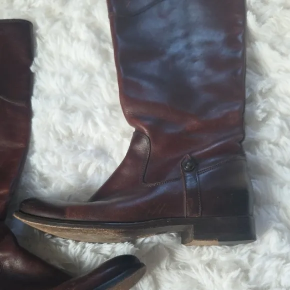 FRYE Leather Riding Boots