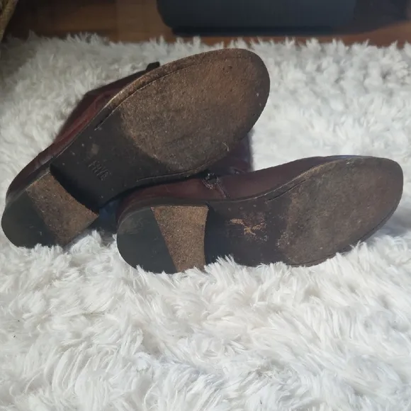 FRYE Leather Riding Boots