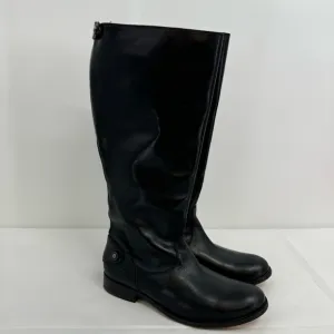 Frye Melissa Button Back Zipper Boots Size 8.5B Leather Equestrian Riding Biker
