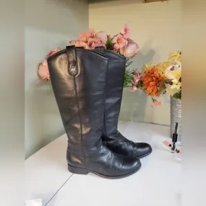 Frye Melissa leather riding boots. Gorgeous 7