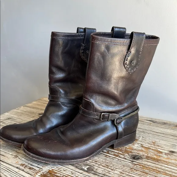 Frye Melissa Riding Spur Boots size 7 great condition