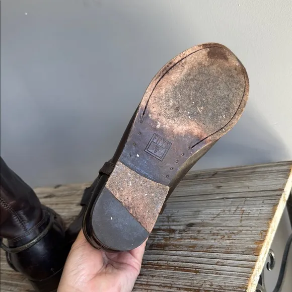 Frye Melissa Riding Spur Boots size 7 great condition